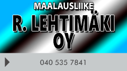 Maalausliike R. Lehtimäki Oy logo